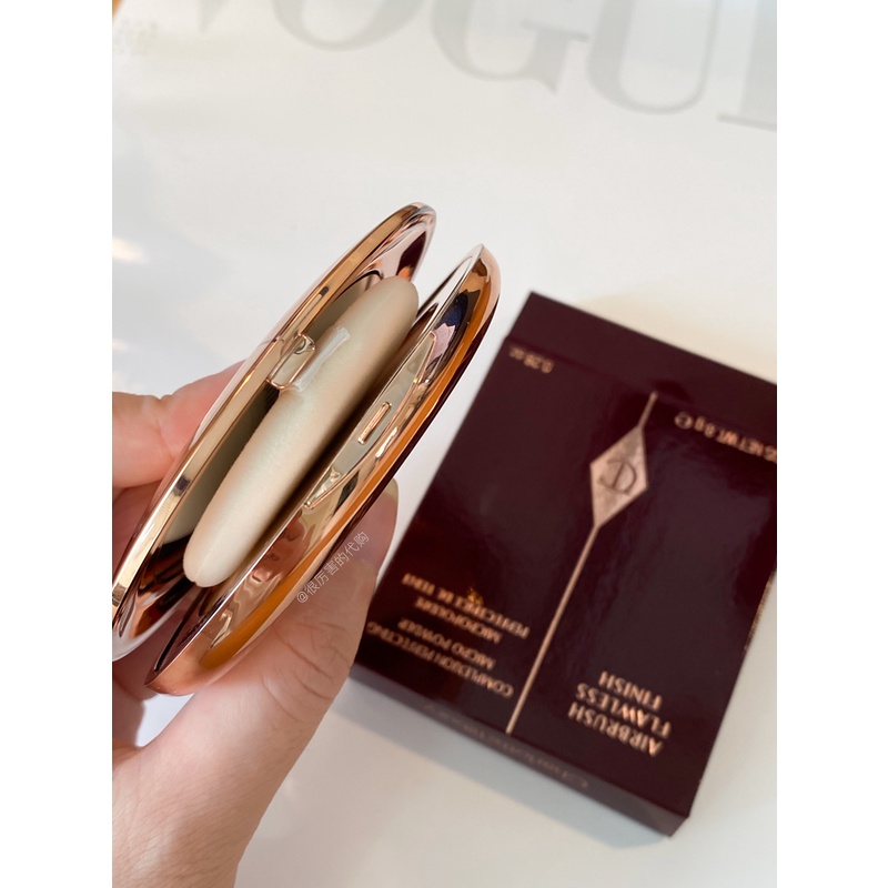 【miễn phí vận chuyển】CHARLOTTE TILBURY (Hàng Mới Về) Phấn Phủ Dạng Nén Kiềm Dầu Trang Điểm Tự Nhiên 8g Charlotte | BigBuy360 - bigbuy360.vn