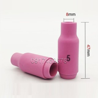 Sứ tig số 5 - Hộp 10 cái chụp sứ súng hàn tig WP số 5