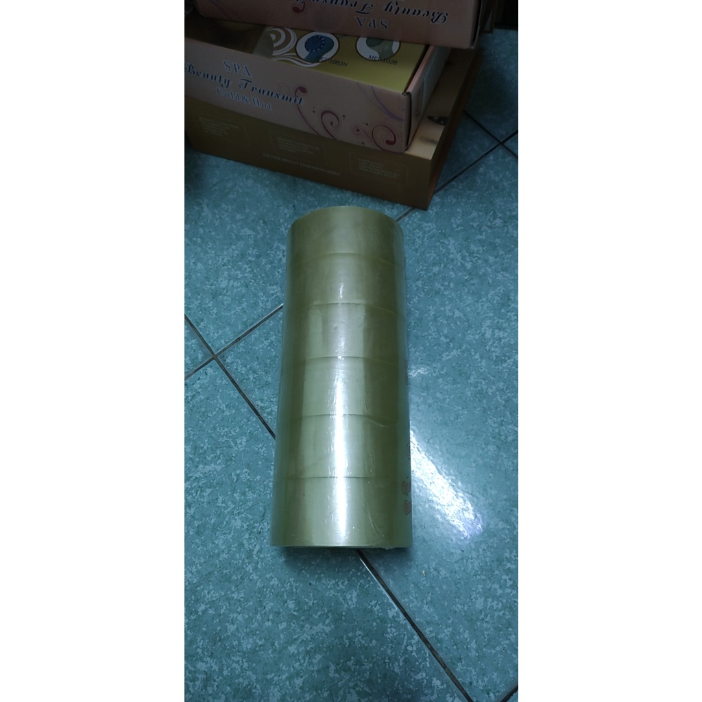 CÂY BĂNG KEO 200 YARD 2kg/cây (6 cuộn/cây) LÕI SIÊU MỎNG, SIÊU TIẾT KIỆM