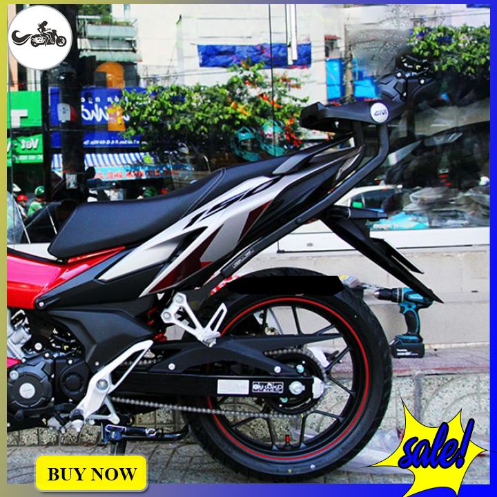 Baga sau GIVI HRV cho xe Winner 150/ Winner X đặc biệt chịu lực cao tặng kèm đế hàng chính hãng BH 2 năm