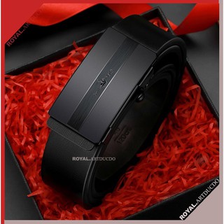 Thắt lưng da nam - dây nịt nam - Full hộp đựng cao cấp FAIAOEPOLO - khóa tự động - BH 12 tháng