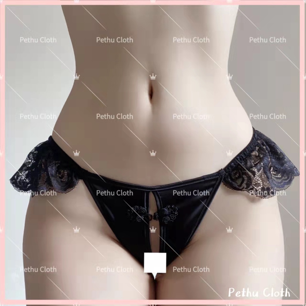 （Q1,HCM）Đầm ngủ sexyFreeshipVáy Ren hai dây Set đồ lót Cosplay Cổ đen trắng đỏ gợi cảm-kèm quần chip cho 40-55kg--015