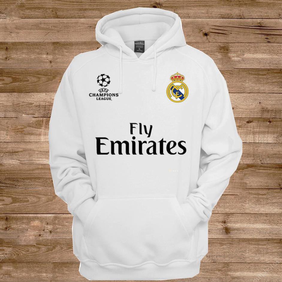 HOT-  Áo Hoodie Real Madrid - SALE SỐC