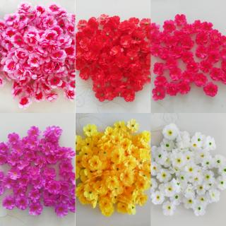 💖Wo Love Shopping🌈Set 3 Bó Hoa Đào Giả Trang Trí DIY Tặng 1 Gói