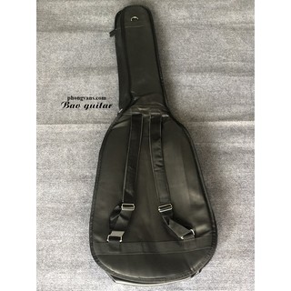 Bao đựng đàn guitar 3 lớp bằng da