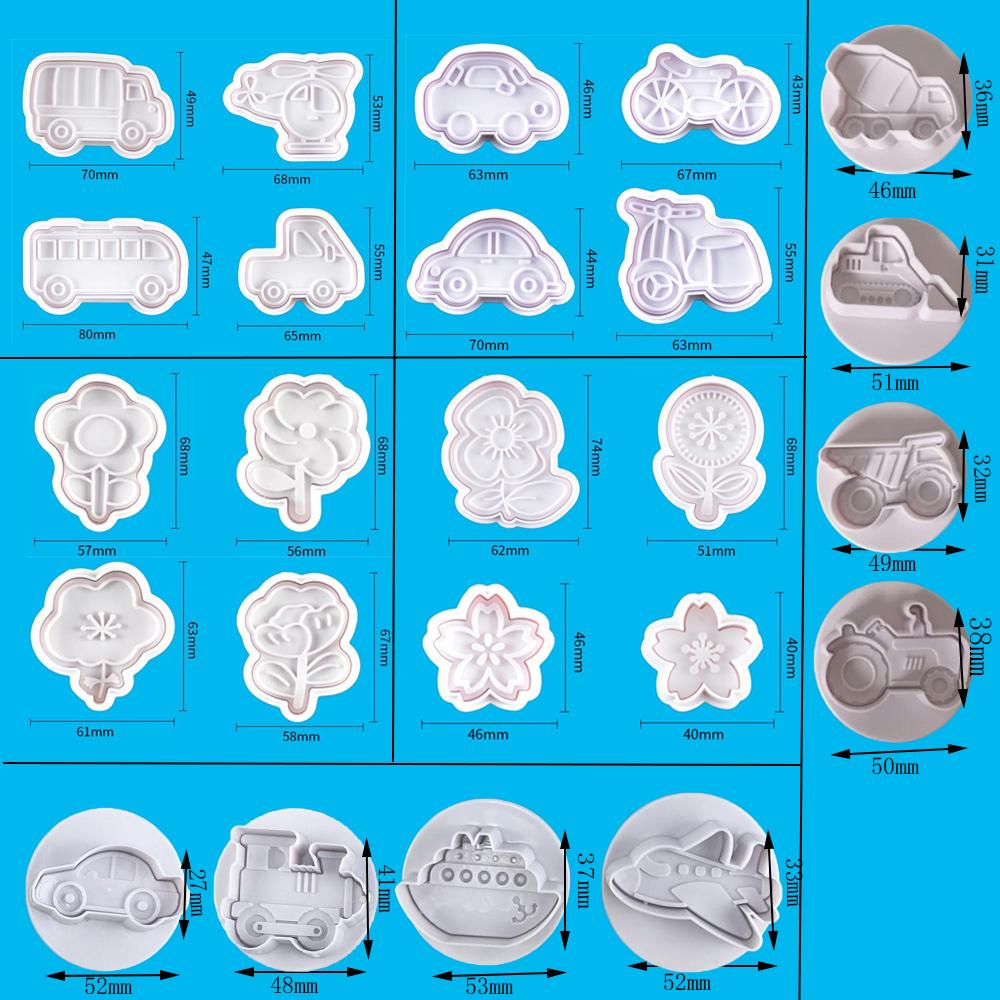 Dụng Cụ Tạo Hình Trang Trí Bánh Bằng Nhựa