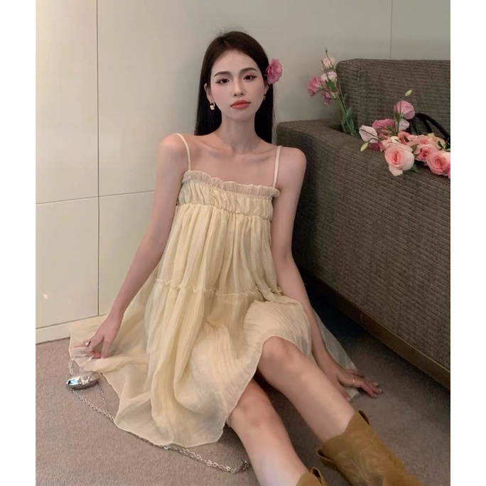 Đầm babydoll bồng xoè thời trang dành cho nữ