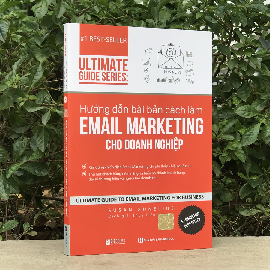 Sách - Hướng dẫn bài bản cách làm Email Marketing Cho Doanh Nghiệp - 1 BestSeller