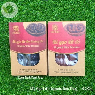 Mỳ Gạo Lứt Organic Tâm Thuỷ 400g / Mỳ Gạo Lứt Đỏ / Mỳ Gạo Lứt Đen / Eat Clean