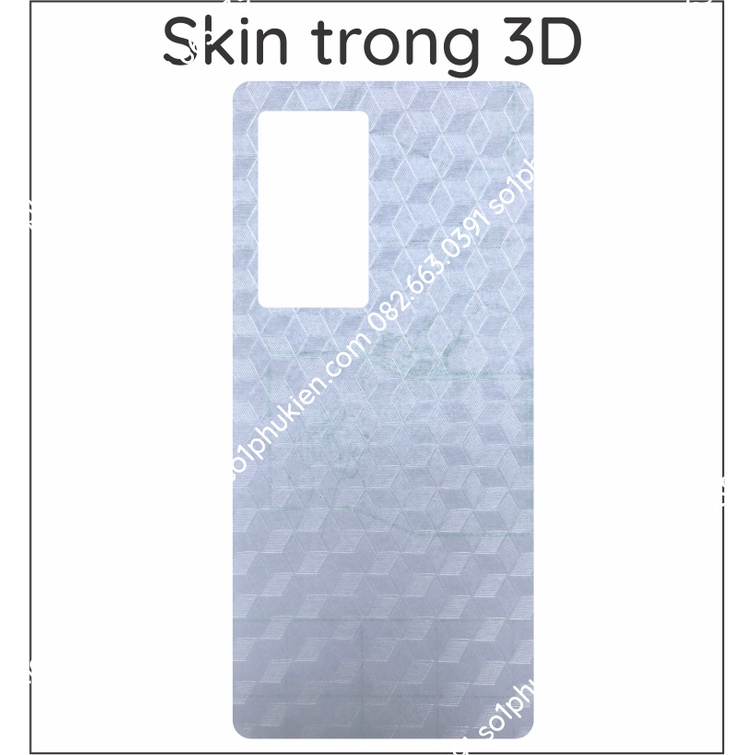 Miếng dán mặt lưng skin carbon Vivo  X70 pro 5G