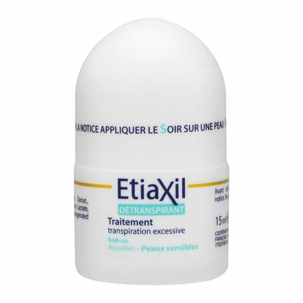 Lăn Khử Mùi EtiaXil Nhãn Xanh Cho Da Nhạy Cảm 15ml