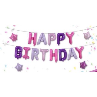Bóng bộ chữ Happy Birthday