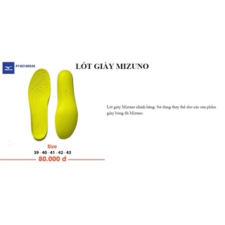 (CHÍNH HÃNG) Lót giày Mizuno