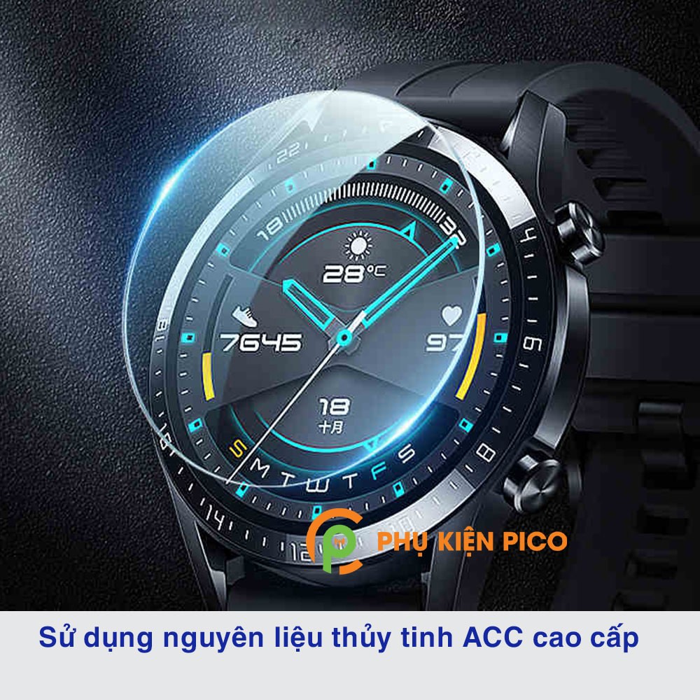 Cường lực Huawei Watch GT 2 46mm chính hãng Gor trong suốt - Dán màn hình đồng hồ Watch GT 2 bộ 3 cái