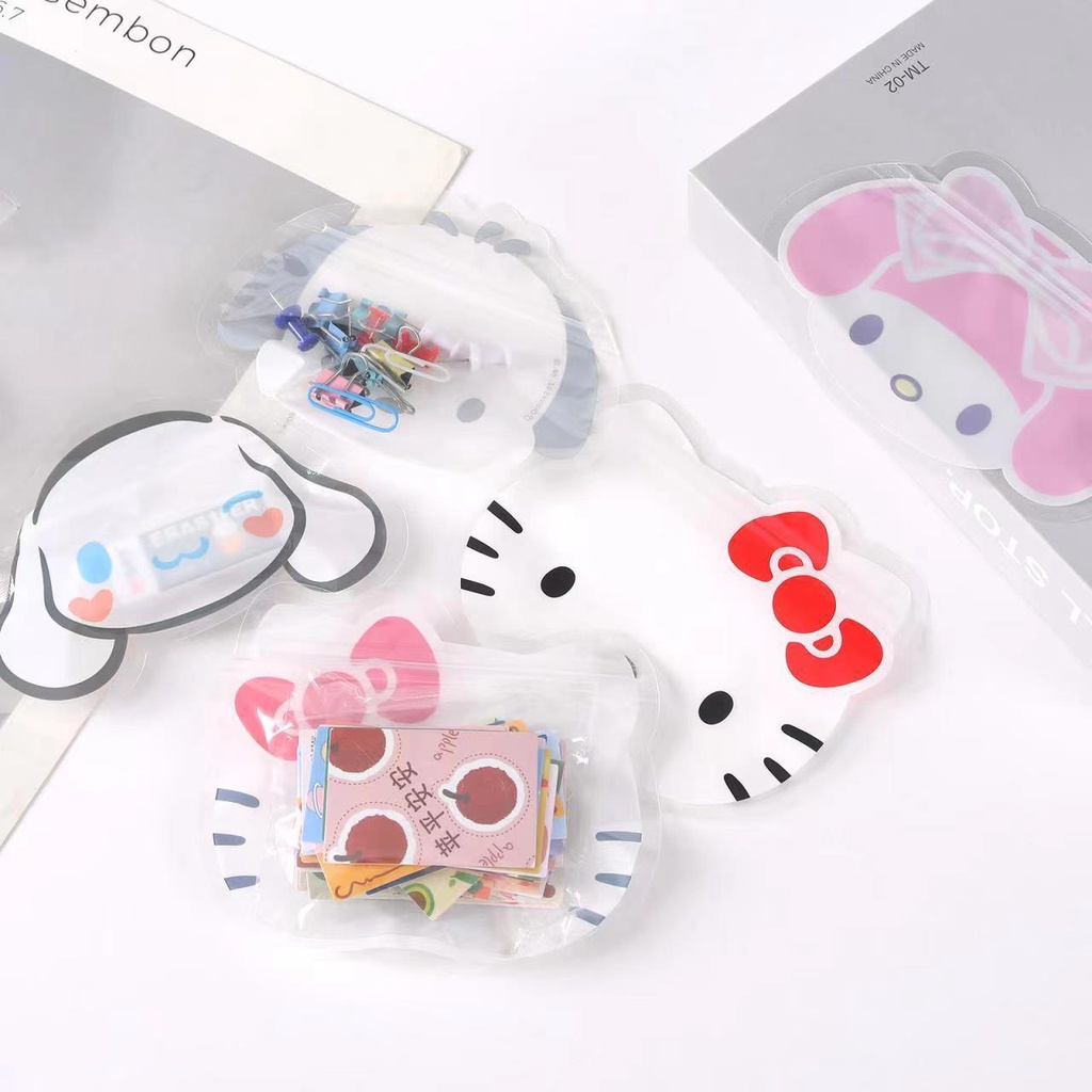 Túi Đựng Đồ Dùng Chống Thấm Nước Họa Tiết Sanrio Pacha Dog Kuromi