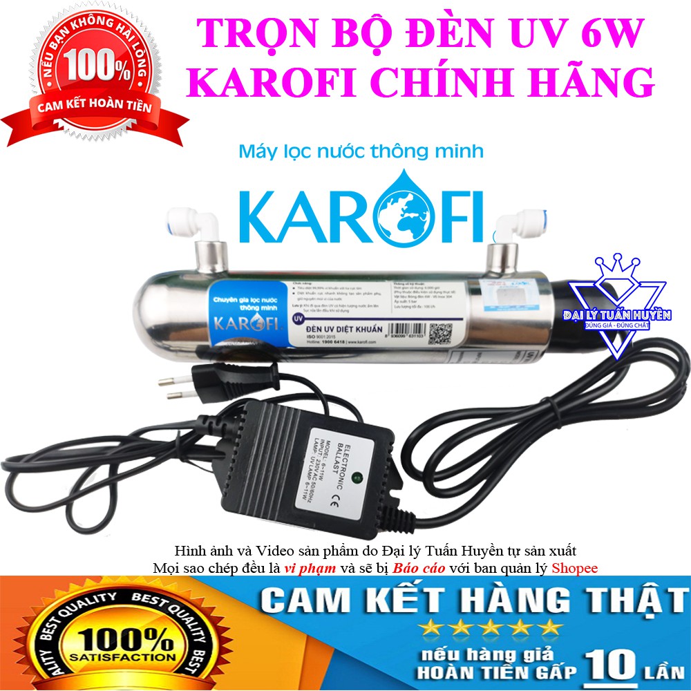 [Hàng Chính Hãng] Đèn UV 6W Karofi