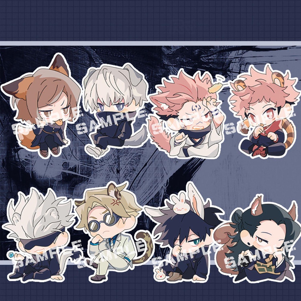 Móc Chìa Khóa Bằng Acrylic Hình Hoạt Hình SUSANS Conjure back