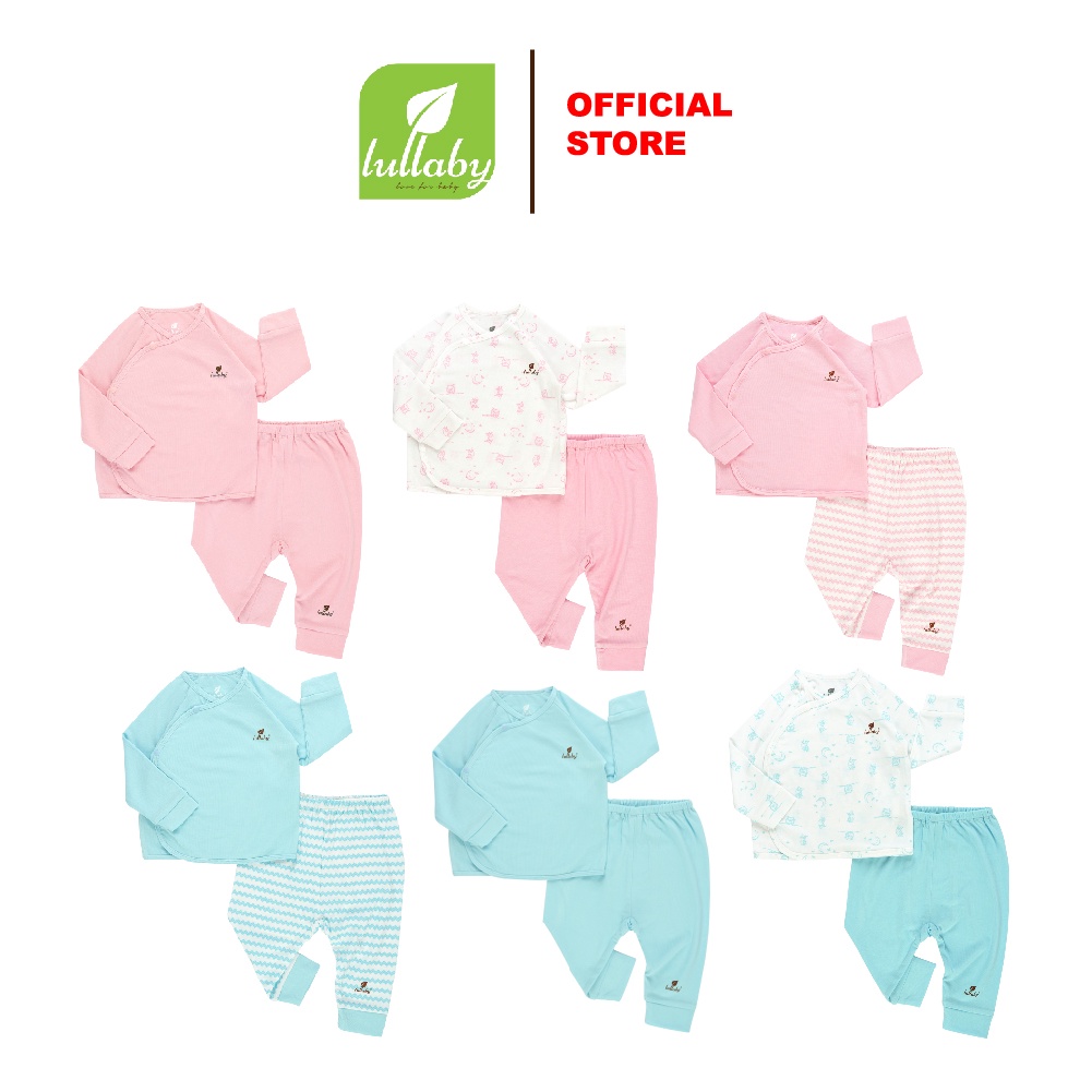 LULLABY Bộ quần áo cài chéo NH351M