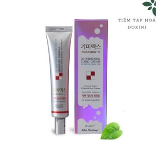 Mẫu mới 40ml - chính hãng - kem ngừa nám, tàn nhang melasma 3d white clinic cream
