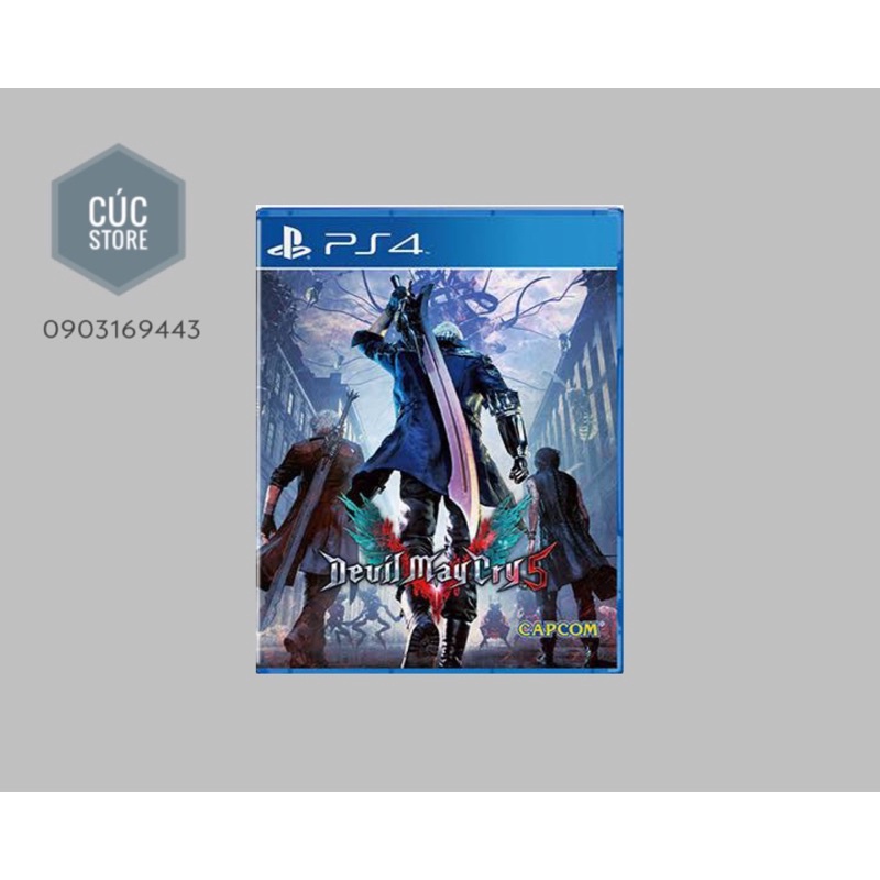 Đĩa chơi game PS4: Devil May Cry 5