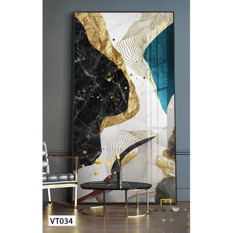 Tranh trừu tượng 60x100 hiện đại