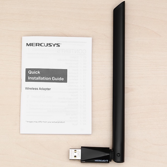 USB Wifi AC650 Mercusys MU6H Đen