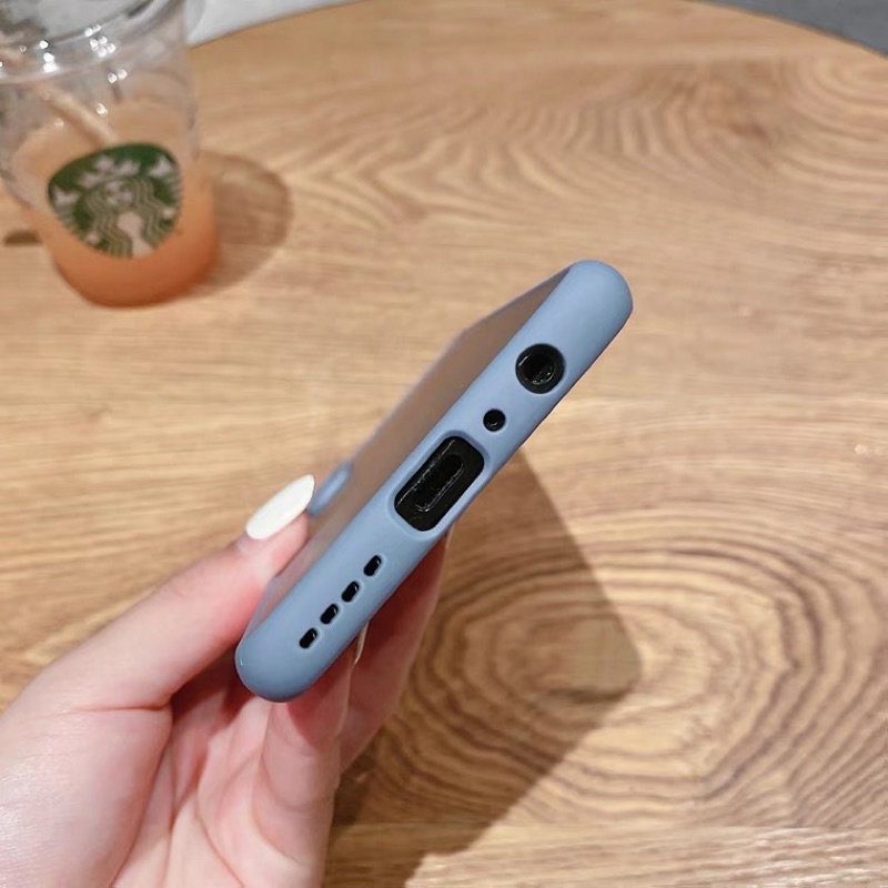 IQoo Neo 3 Vivo Z1 - ốp lưng su non nhám viền màu chống sốc các góc Chống bám vân tay