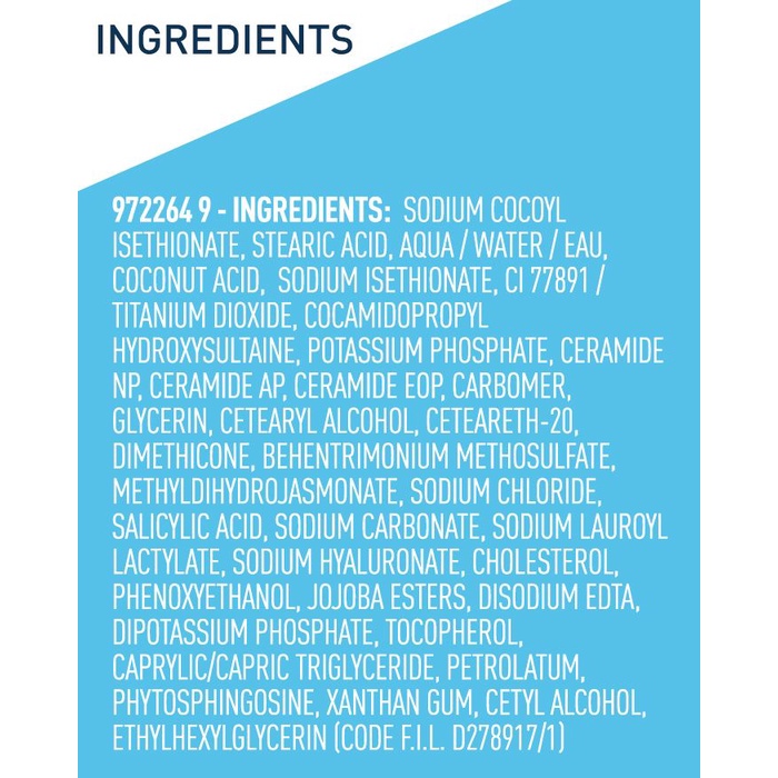 Sữa Rửa Mặt dạng Thanh Cerave Cleanser 128g