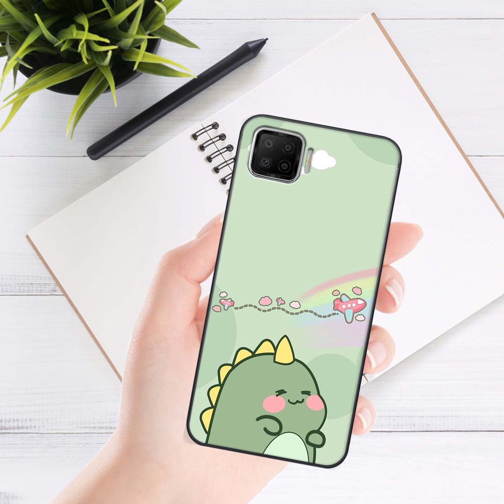 Ốp lưng Oppo A73 in hình khủng long , gấu nâu xinh xắn, siêu cute  mà còn vô cùng RẺ -ĐẸP