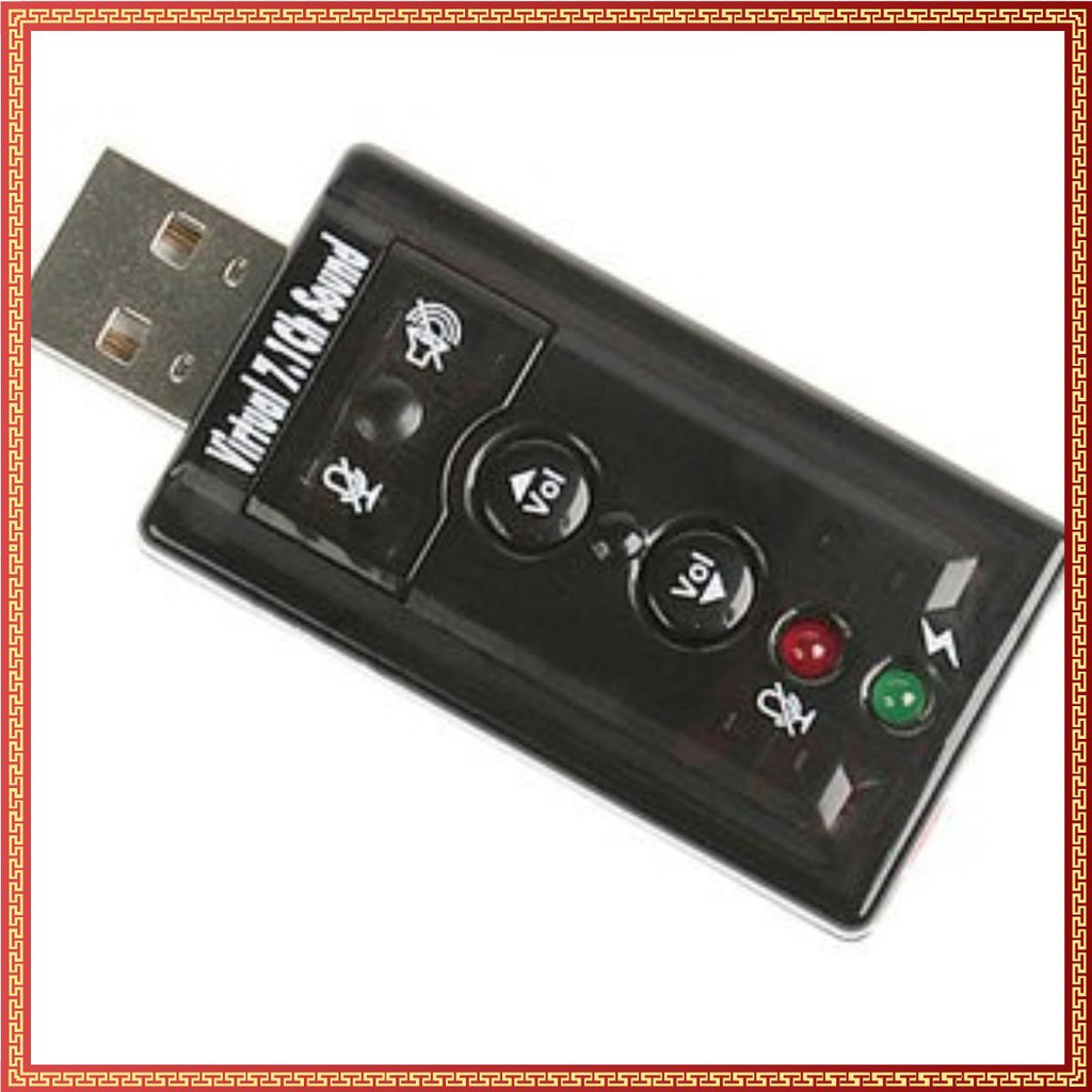USB ra Sound âm thanh 7.1(ĐEN)