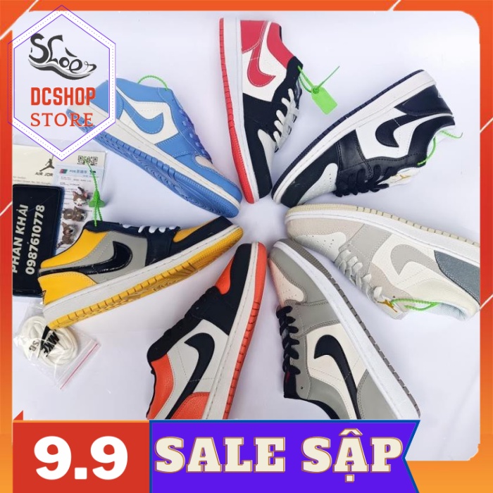 ⚡️SALE SỐC ⚡️Giày Thể Thao 𝐉𝐨𝐫𝐝𝐚𝐧 Cổ Thấp,Giày Sneaker 𝐉𝐨𝐫𝐝𝐚𝐧 1 Thấp Cổ Các Màu,Mới Nhất,Hót Nhất