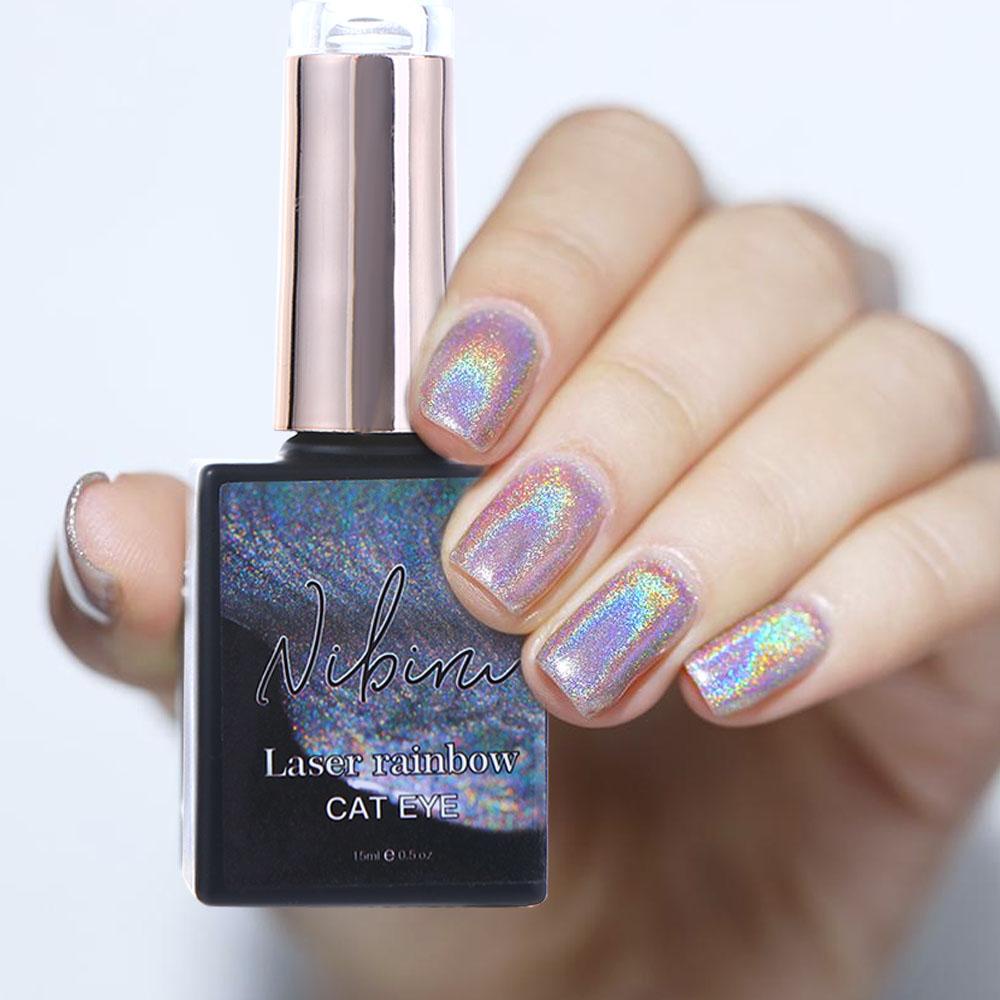 OCEANMAP Sơn Móng Tay 15ML Màu Cầu Vồng Đa Năng Không Gây Kích Ứng Lâu Trôi