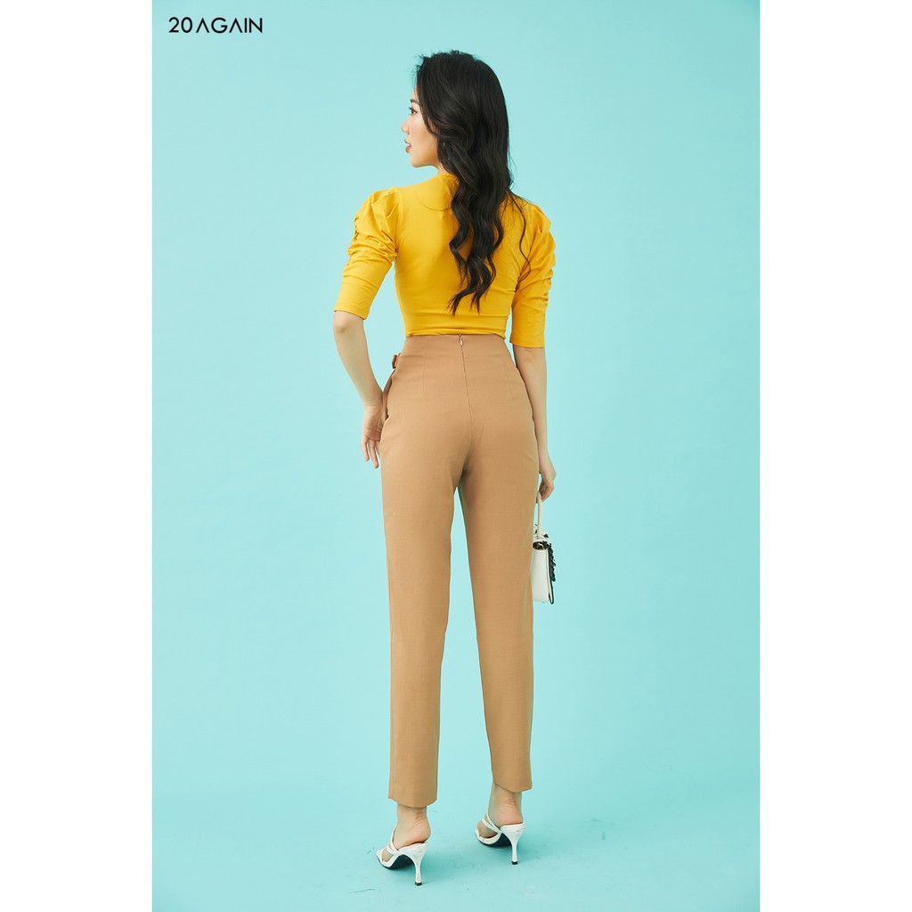 Quần Baggy 2 Túi Sườn 20AGAIN QGA1317