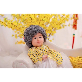 Mũ tóc bà già đủ size