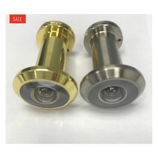 Mắt thần gắn trên cửa nhìn từ bên trong nhà ra ngoài