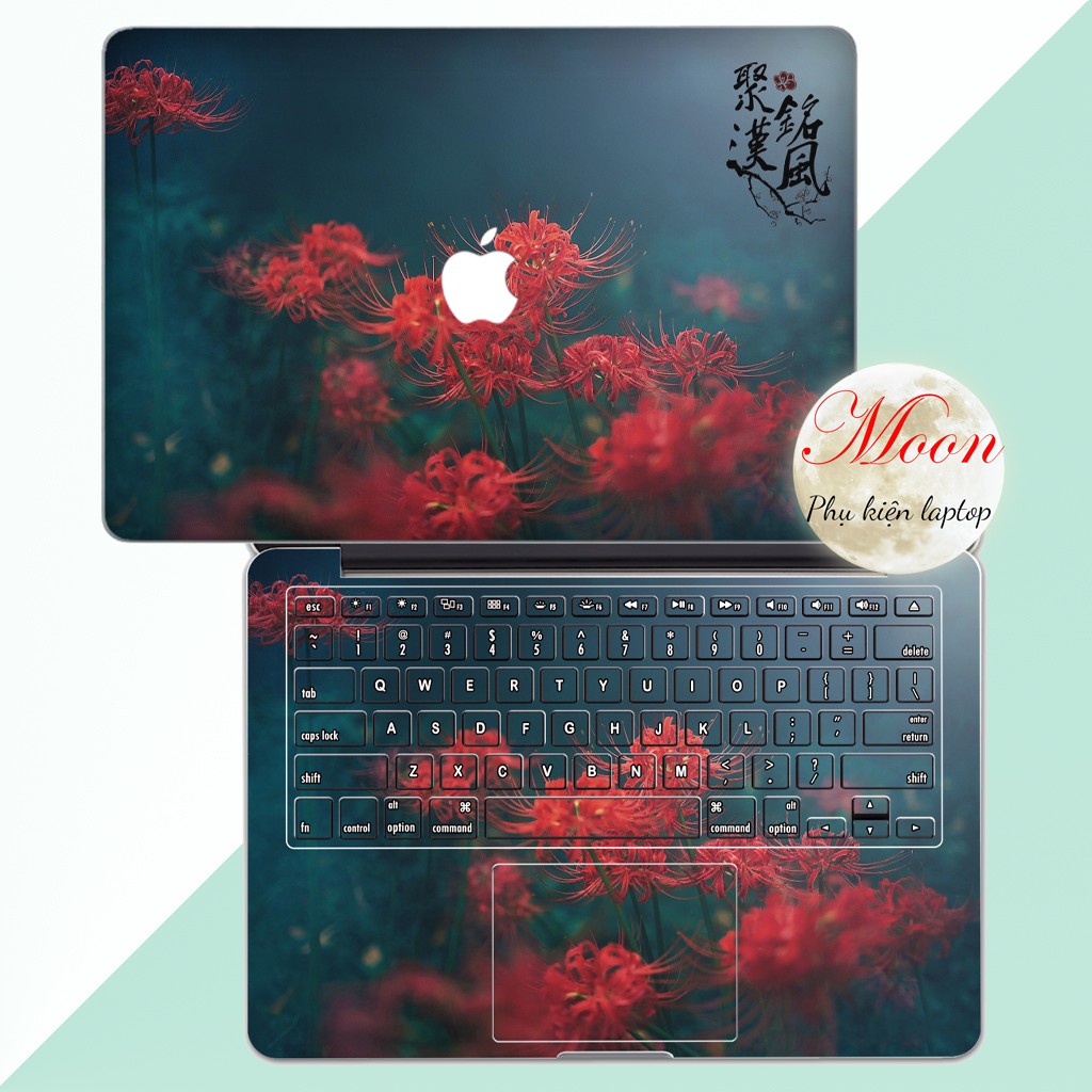 [HOA 2] In Theo Yêu Cầu Skin Laptop- Miếng Dán Máy Tính Full Các Dòng Như Dell, Hp, Acer, Asus, Macbook,,Vaio,... thumbnail