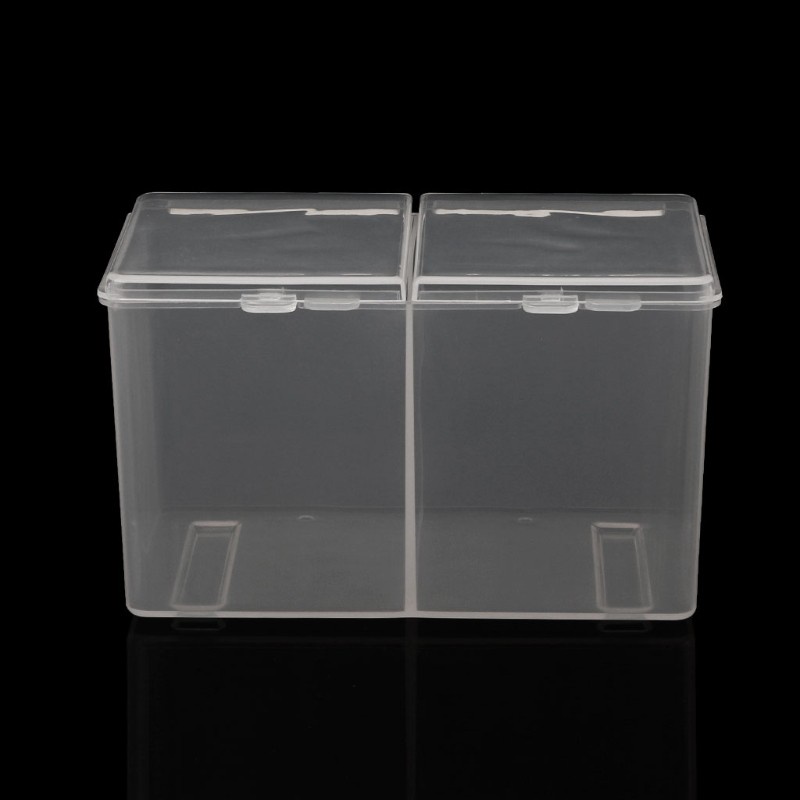 Hộp đựng bông trang điểm giấy tẩy trang đá làm móng tiện dụng