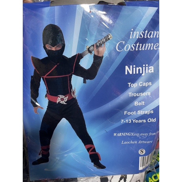 Bộ hoá trang Haloween Ninja kèm phụ kiện
