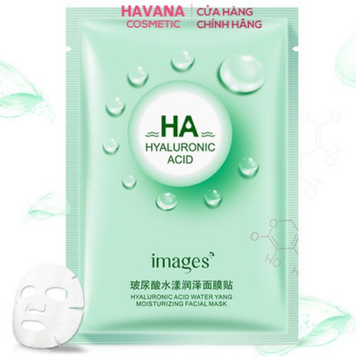 Mặt nạ giấy cấp ẩm dưỡng trắng da nội địa trung HA Images Bioaqua | BigBuy360 - bigbuy360.vn