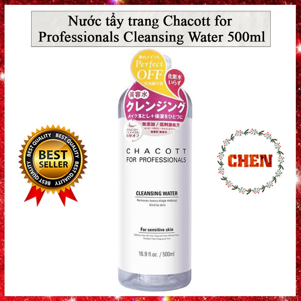 Nước tẩy trang Chacott For Professional Cleansing Water 500ml