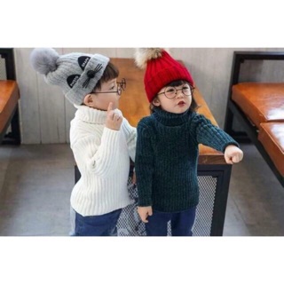 Combo Áo len cổ lọ cho bé