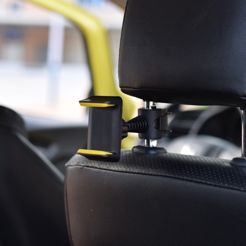 Giá đỡ điện thoại/ GPS 3.5"-6" xoay 360 độ gắn ghế sau xe hơi tiện dụng
 | BigBuy360 - bigbuy360.vn