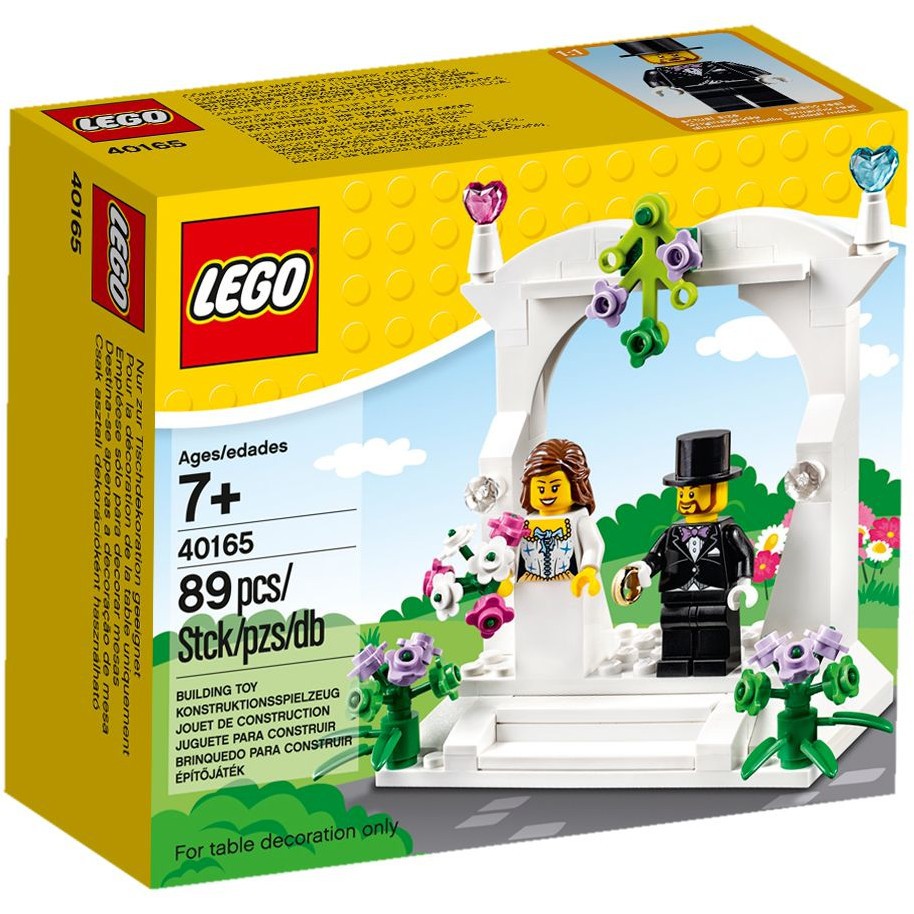 40165 Đồ chơi lắp ráp Iego Minifigure Wedding Favour Set (2016) - Đám cưới