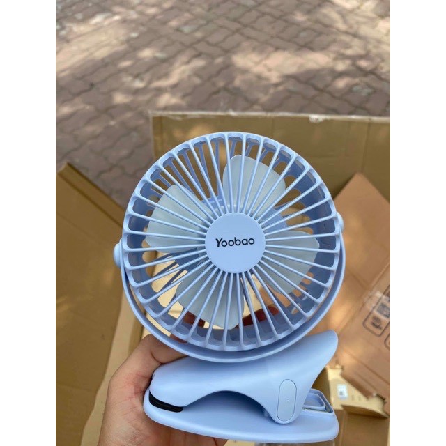 [HÀNG CHÍNH HÃNG] Quạt Mini kẹp cạnh bàn – Kẹp nôi Yoobao F04 | BigBuy360 - bigbuy360.vn