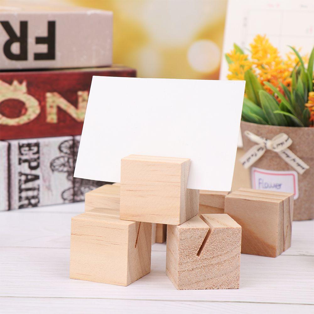 CHOOKEY Set 1 / 3 Kẹp Gỗ Giữ Ảnh Hình Tròn Phong Cách Retro Thời Trang