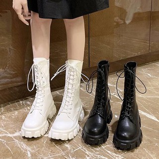 BOOT NỬ CỒ CAO ĐẾ 6CM CÓ KHÓA KÉO HÀNG CÓ SẲN