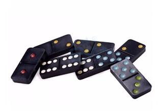 Hộp Đồ choi Domino Đen Cao cấp