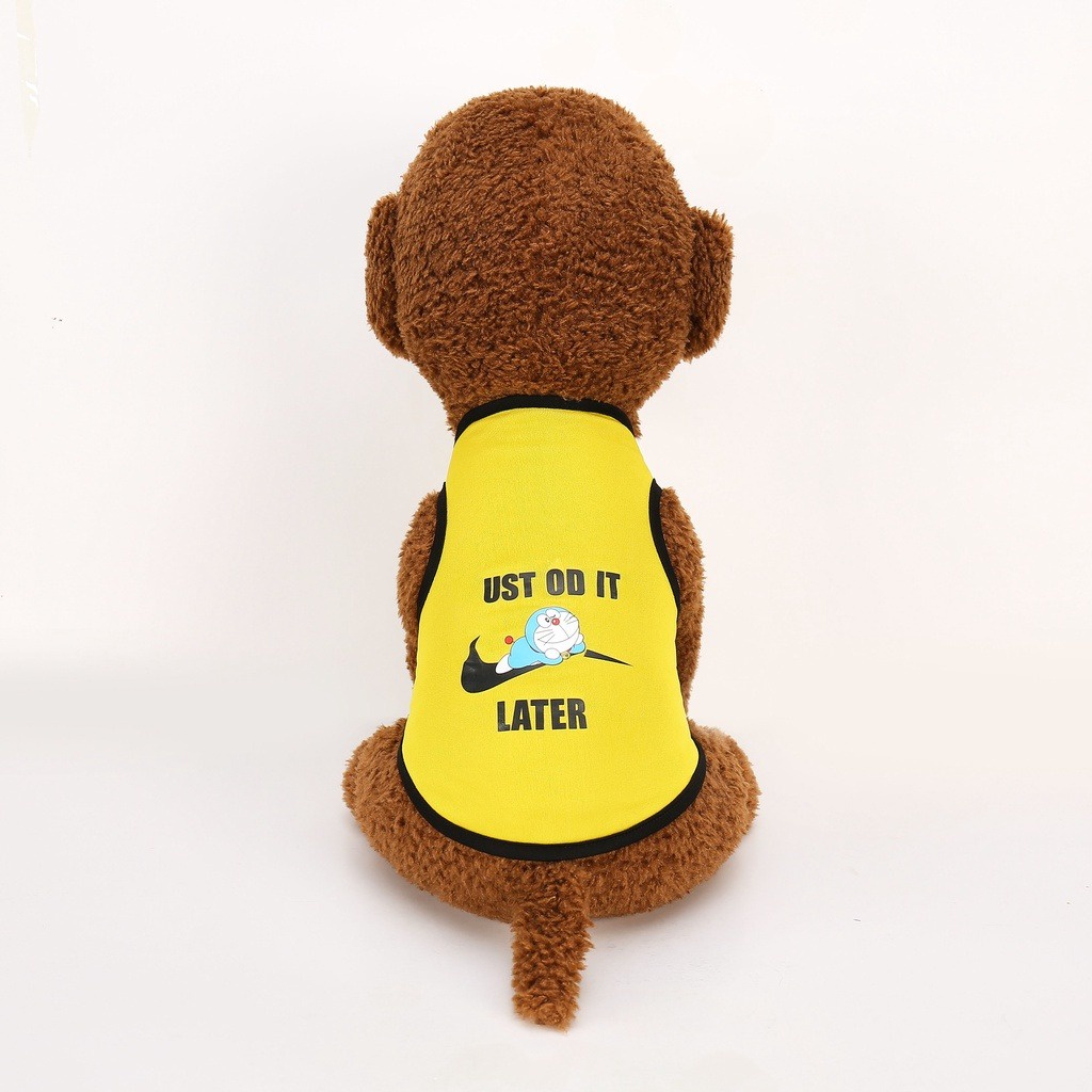 Áo Thun Cổ TròN In HoạT HìNh Cho Thú Cưng