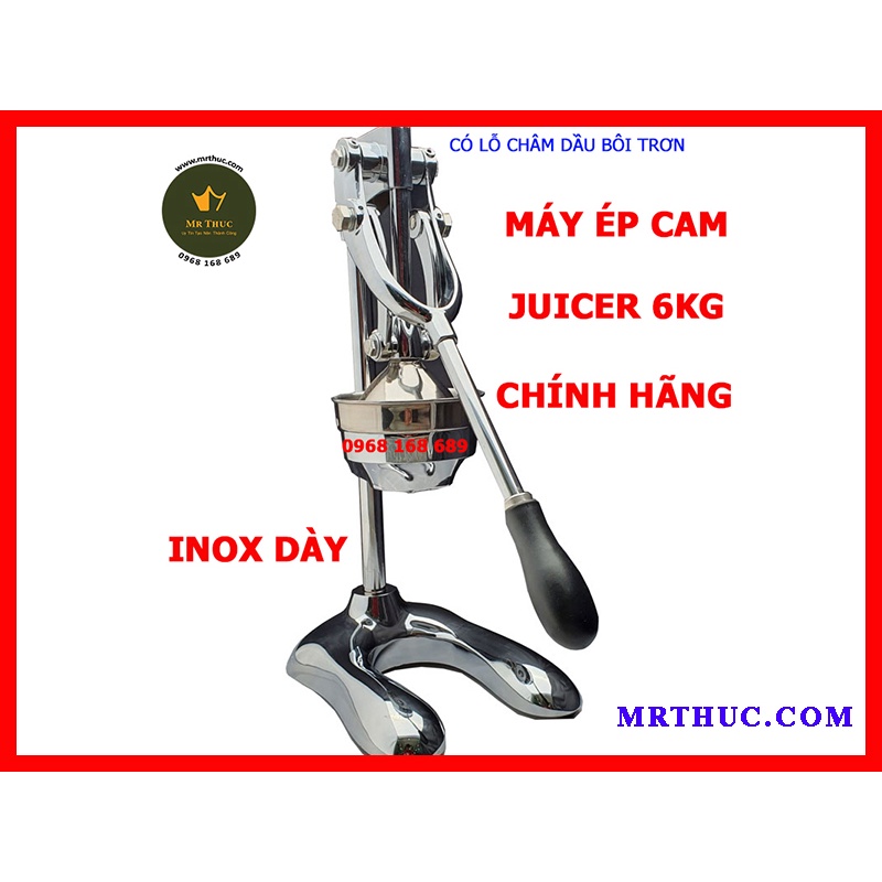 Máy Ép Cam Inox Bằng Tay Chính Hãng JUICER 6Kg LOẠI TỐT NHẤT HIỆN NAY