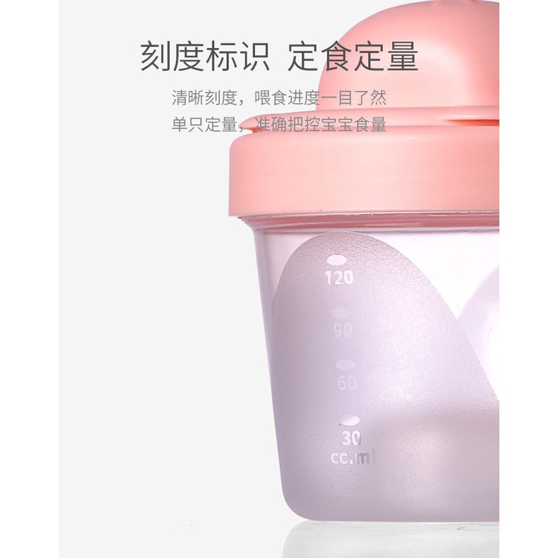 Hộp chia sữa nhiều tầng tiện dụng ,Hộp Đựng Sữa Bột, Đồ Ăn Dặm Cho Bé Nhiều  Ngăn Tiện Lợi